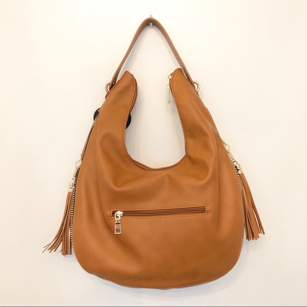 Brown Oversized Boho Purse - Picture 3 of 5